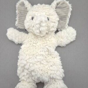 Mary Meyer White Lovey Elephant Baby Plush Stuffed Animal Floppy Soft Infant